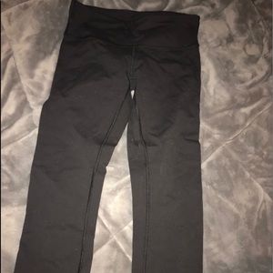 Iululemon wunder under pants cropped